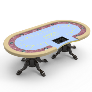 <span class=keywords><strong>Table</strong></span> de poker de luxe YH Leather <span class=keywords><strong>Table</strong></span> De Poker Luxe Infiniti, <span class=keywords><strong>table</strong></span> de jeu avec pieds en bois, <span class=keywords><strong>table</strong></span> de poker Texas Holden - Product Image 4
