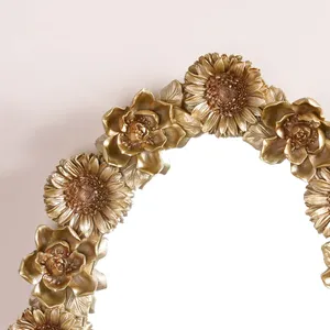 Espejo de pared decorativo de primera calidad con bordes pulidos para una decoración elegante del hogar, ideal para salas de estar, dormitorios o pasillos - Product Image 5