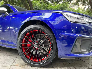 Jantes en alliage 19 pouces 5x112 5x120 Jantes forgées <span class=keywords><strong>Abt</strong></span> rouges pour Audi A3 A4 A6 Tt <span class=keywords><strong>Rs4</strong></span> Rs5 Rs7 Sq8 pour Porsche 992 Carrera <span class=keywords><strong>S</strong></span> 4s Gts - Product Image 3