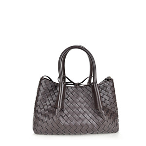 Nuova Borsa a <span class=keywords><strong>Tracolla</strong></span> in Vera Pelle con Fodera in Velluto Intrecciato Primavera-Estate 2025, Borsa a Mano per Uso Quotidiano - Product Image 5