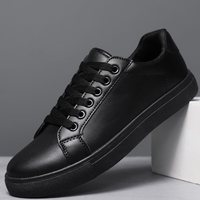 Chaussures de marche décontractées pour hommes, tendance mode, semelle souple, imperméables, antidérapantes, semelle intérieure en PU, confortables, lacets en caoutchouc, Zapatillas