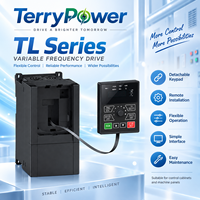 Inverter VFD Seri TL Penggerak AC Tiga Fasa 380V 0.75-37KW Kontrol V/F SVC Programmable I/O Output Analog Pulsa 50kHz Seri TL
