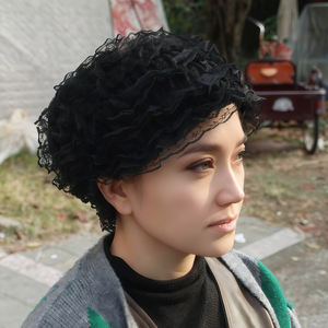 de Zhejiang; cubrecabezas con recogido en todas las estaciones, perfectos para quienes buscan un estilo único. - Product Image 1