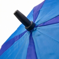 Parapluie de golf vintage à manche en bois, texture nid d'abeille marron classique, coupe-vent, grand parapluie droit avec sac à bandoulière