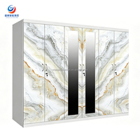Armoire en acier multi-niveaux réglable, design minimaliste, armoire métallique pliable pour petit espace, rangement domestique, usage scolaire et hospitalier