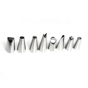 De grado de alimentos sin costura <span class=keywords><strong>gris</strong></span> cookie herramientas de soldadura de 304 de tuberías boquillas para <span class=keywords><strong>pastel</strong></span> Decoración - Product Image 5