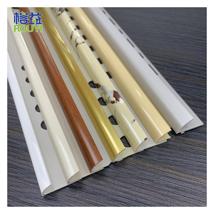 Tùy chỉnh khách sạn dự án Trắng PVC 9 mét Dải gạch góc nhựa gạch <span class=keywords><strong>TRIM</strong></span> PVC gạch cạnh <span class=keywords><strong>TRIM</strong></span> - Product Image 1