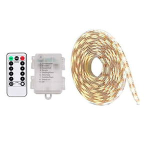 RGB5050 light strip battery box light strip Epoxy waterproof 30 lights <strong>TV</strong> background <strong>LED</strong> light strip - Product Image 4