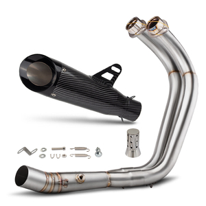 Sistema di Scarico Tracer7/GT per <span class=keywords><strong>Yamaha</strong></span> YZF-R7 MT07 FZ07 XSR700 <span class=keywords><strong>Tracer</strong></span> <span class=keywords><strong>700</strong></span>/GT 2014-2026, Silenziatore e Collettore Moto Project S1 - Product Image 1