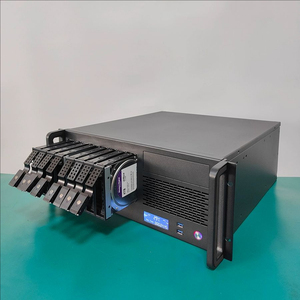 4U ngang máy tính công nghiệp trường hợp máy chủ MicroATX 8 hot-swappable đĩa cứng khe lớn Bo mạch chủ hiển thị nhiệt độ PC - Product Image 5
