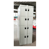 Armoire de rangement moderne à 4 tiroirs en métal avec barre verticale verrouillable, armoire en acier pour le bureau, meubles de classement bon marché