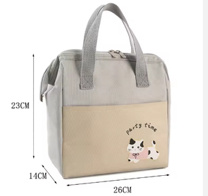 Sac Isotherme de Gros en Tissu Oxford avec Fermeture Éclair et Isolation en Feuille d'Aluminium Épaissie, pour 4 Personnes - Product Image 2