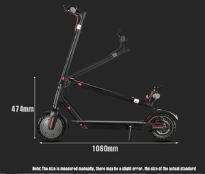 Patinete Eléctrico Plegable Ligero y Potente Freeboy, Patinete Eléctrico Portátil para Adultos para Desplazamientos Diarios y Viajes al Aire Libre J-03 de Dos Ruedas Inteligente - Product Image 4