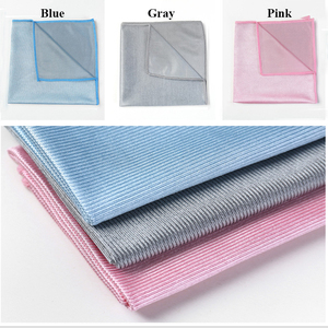 Chiffon <span class=keywords><strong>de</strong></span> nettoyage en microfibre sans traces pour verre, doux, absorbant, séchage rapide, <span class=keywords><strong>avec</strong></span> motif gaufré, pour miroir 40x40 - Product Image 4