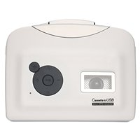 Tragbarer Batteriebetriebener Kassettenspieler Walkman mit USB-Konverter Unterstützt 3,5mm Kopfhörer Kassette-zu-MP3-Konvertierung Ezcap230