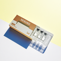 Boîte personnalisée en carton pour flacon de 3 ml, boîte de rangement pour flacon, boîte d'emballage pour bouteille de poudre