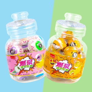 Siêu Thị Tốt Nhất Người Bán Nhãn Cầu Gummy Chai Gói Trái Cây Có Hương Vị Cứng Trẻ Em Của Kẹo Giải Trí Snack Với Lớp Phủ Trang Trí - Product Image 2