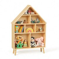 Estantería de madera maciza para niños, combinación Simple Now, estantería de almacenamiento, exhibición de juguetes, vitrina de almacenamiento, personalización