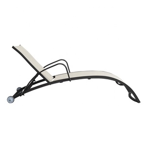 Modern Outdoor Garden Aluminum Chaise <strong>Lounge</strong> Chairs Exterior <strong>Pool</strong> Teslin Sun Loungers - Product Image 2
