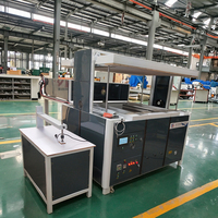 Machine de thermoformage et de laminage automatique China Yunneng ABS/PVC/PMMA/HIPS avec pompe, hauteur de formage maximale 500 mm, plaque 1300x2500 mm