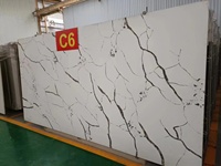 Harga Grosir Batu Kuarsa 3200x1600mm Desain Modern untuk Meja Dapur Batu Kuarsa