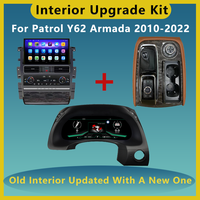 Mise à niveau Android pour Nissan Patrol Y62 Armada 2009-2017 Autoradio Multimédia Navigation Unité principale Stéréo Récepteur Écran d'affichage