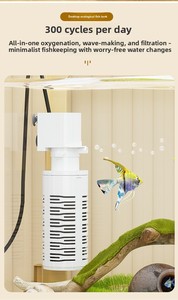 [Prêt à l'emploi] <span class=keywords><strong>Aquarium</strong></span> de bureau rectangulaire en PP pour poissons et tortues, petit aquascape, directement de l'usine - Product Image 6