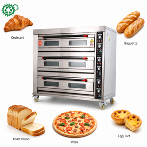 Four à sole automatique commercial pour pain au thé ghanéen, machine à Pan de Bono colombien, machine à samosas pour boulangerie et <span class=keywords><strong>restaurant</strong></span> - Product Image 1
