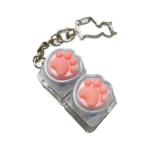 Porte-clés anti-stress en silicone en forme de patte de chat avec bouton de décompression, jouet de clavier à pression pour les doigts - Product Image 5