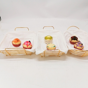 Wholesale Bread Proofing <strong>Basket</strong> Kitchen Accessories <strong>Gold</strong> Wire Mesh <strong>Storage</strong> <strong>Basket</strong> - Product Image 4