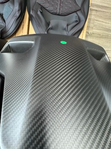 Sedile da Corsa Sportivo di Lusso per Auto Personalizzato con Pannello in Fibra di Carbonio e Rivestimento in Pelle, <span class=keywords><strong>Sedili</strong></span> a Secchiello Upgrade RS per <span class=keywords><strong>Audi</strong></span> <span class=keywords><strong>A3</strong></span> A4 A5 A6 A7 Q3 Q5 - Product Image 3