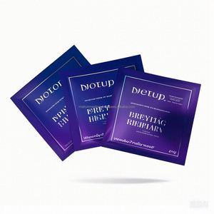Low MOQ Custom Printed Mylar Zipper Stand up Pouches Food Packaging Glossy Finish for 100 Microns Reusable Ziplock <b>Bags</b> - Product Image 3