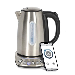 Hervidor Eléctrico Inteligente de Acero Inoxidable con Wi-Fi, <span class=keywords><strong>Programable</strong></span>, Anti-Secado, de 1.7L para Té Verde y Café Negro, para Uso en el Hogar y la Oficina - Product Image 1