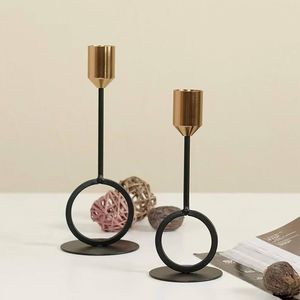 Decorative Metal Candle Holder for Home Interior Living Room Bedroom and Coffee Table Decoration - Product Image 6
