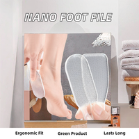 Outil de manucure à lime Nano écologique à main pour enlever les callosités grattoir à peau morte poussoir à cuticules récurage des pieds soins personnels