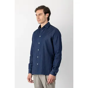 Chemise en jean bleu 100% coton Quatre saisons - Product Image 2