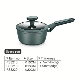 Juego de Ollas y Sartenes de Cocina de Inducción de Alta Calidad, Wok Verde, de Aluminio Grueso con Revestimiento Antiadherente <span class=keywords><strong>Tefal</strong></span> - Product Image 4