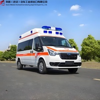 Tout nouveau véhicule médical d'ambulance hospitalière 4x2 de marque Foton pour les premiers secours