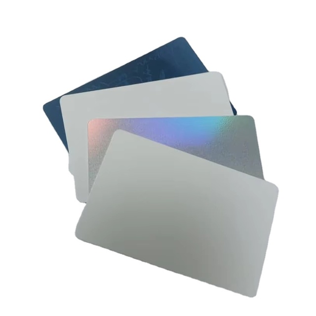 HUAHAI Customized Printing Smart Chip Metal NFC RFID Business Card ISO/IEC 7816 Access Control Laser Waterproof 13.56 MHz Mini