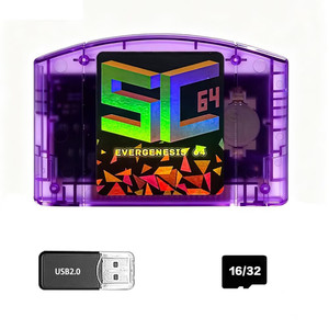 Cartouche de jeu rétro Summercart64 avec plus de 10 000 jeux pour <span class=keywords><strong>N64</strong></span> EverDrive Nintendo 64 - Product Image 3