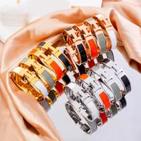 Populaire Luxe Sieraden Liefhebbers Bangle Armbanden Letter H Charm Bangle Armbanden Voor Vrouwen