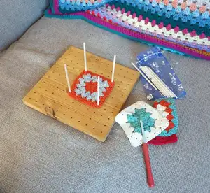 Handcrafted Wooden crochet Blocking Board - Excellent Gifts for Knitting Crochet