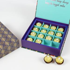 Cajas de Papel para Dulces de Boda, Eid Mubarak, Embalaje para Regalos, Caja de Papel para Regalos con Inserto de Eva para Donuts, Bombones y Chocolates Artesanales - Product Image 4