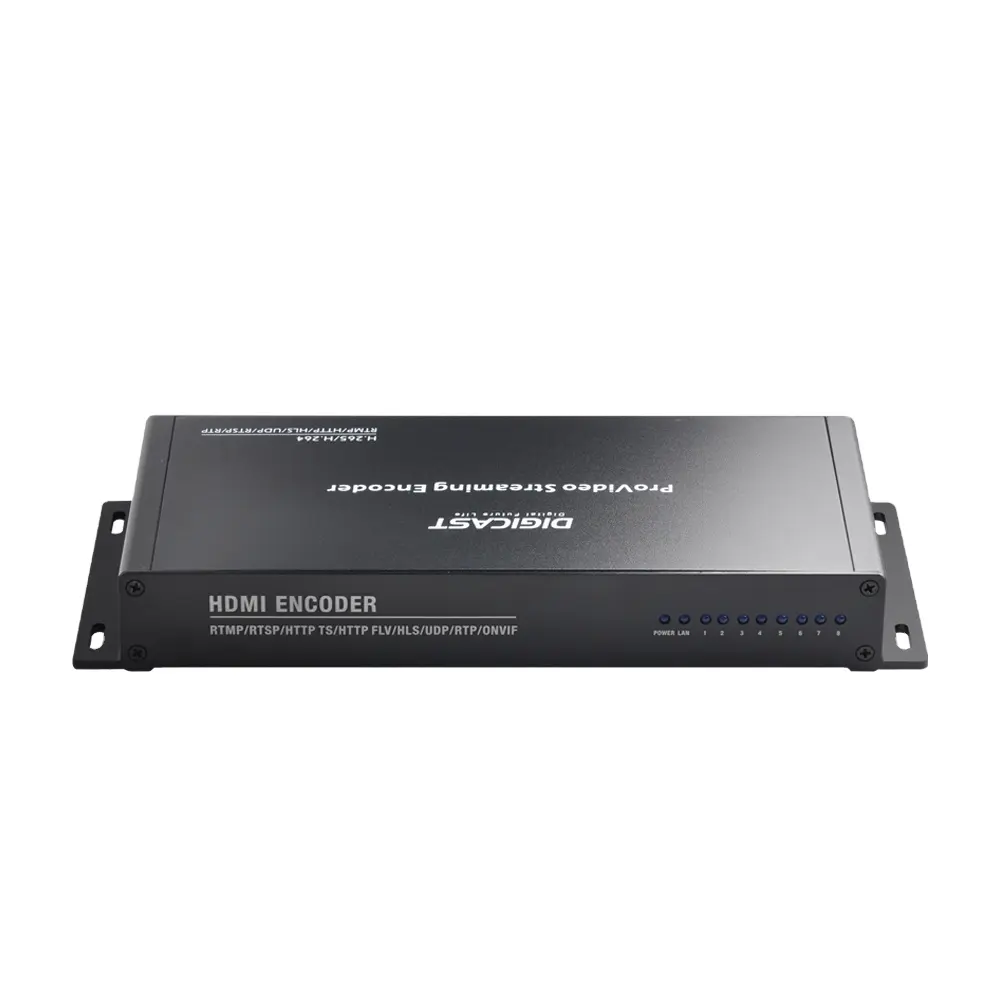 DIGICAST Encoder Video TV DMB-8808A-EC, Full HD 1080P IPTV H.264 untuk Streaming langsung