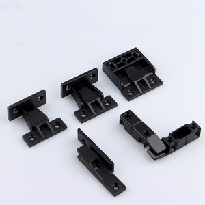 Nhựa màu đen Side mount Kệ chân đế Roman kệ góc hỗ trợ kết nối phần cứng ốc vít nữ Nam phù hợp - Product Image 6