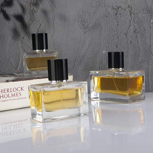 新品<span class=keywords><strong>2025</strong></span>クリンプネック磁気キャップ香水ボトル30ml 50ml 100mlスクエアケルンアトマイザーファインミストスプレーボトル - Product Image 5