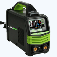 LINGBA Nouvelle machine à souder à l'arc portable à moteur IGBT DC, 250A MMA 110V/220V, affichage numérique LED LCD