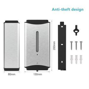 Dispensador Automático de Jabón en Espuma sin Contacto de Acero Inoxidable HLK, Dispensador Inteligente de Alcohol Desinfectante para Baño y Hotel - Product Image 6