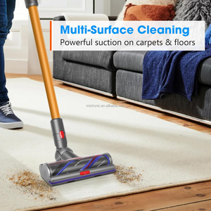 Cabezal de <span class=keywords><strong>cepillo</strong></span> de alto torque para aspiradoras <span class=keywords><strong>Dyson</strong></span> V11 V15 V10 V8 V7, <span class=keywords><strong>cepillo</strong></span> anti-enredos para limpiar alfombras y pisos duros - Product Image 3