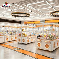 Promotion : Machine à griffes commerciale personnalisée pour jouets en peluche, pour centres commerciaux et aires de jeux intérieures, à monnayeur